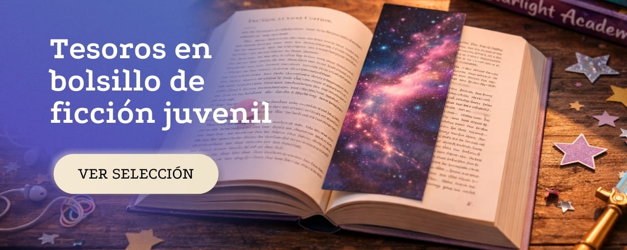 Tesoros en bolsillo de ficción juvenil