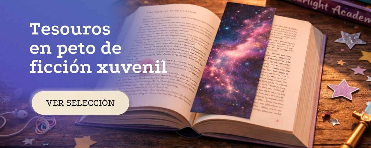 Tesouros en peto de ficción xuvenil